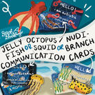 Octopus / Squid, Nudibranch, and Jellyfish Communication Card Listing